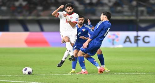 الكويت تعطل الأردن في تصفيات كأس العالم 2026